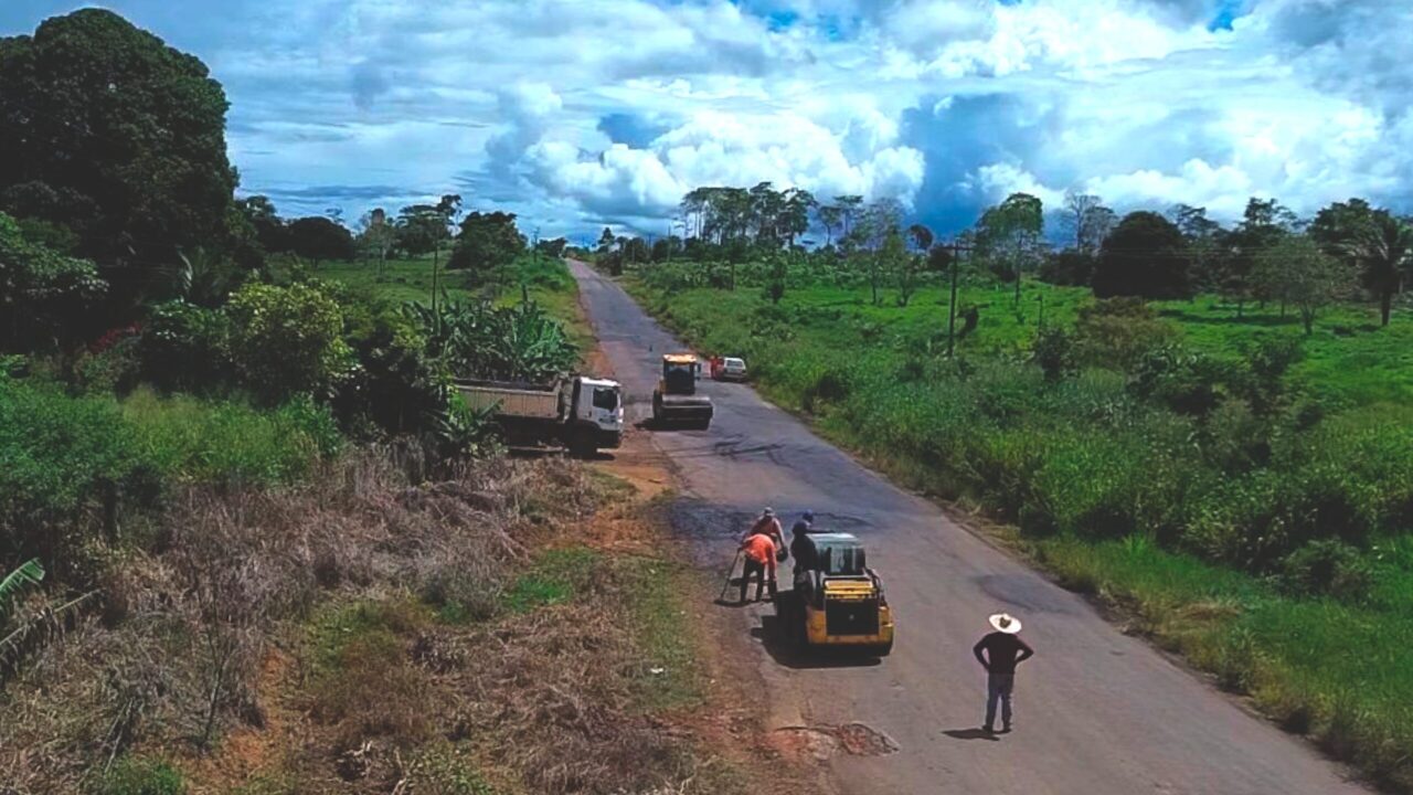 Manutenção na RO-470 fortalece segurança e mobilidade entre Mirante da Serra e Nova União