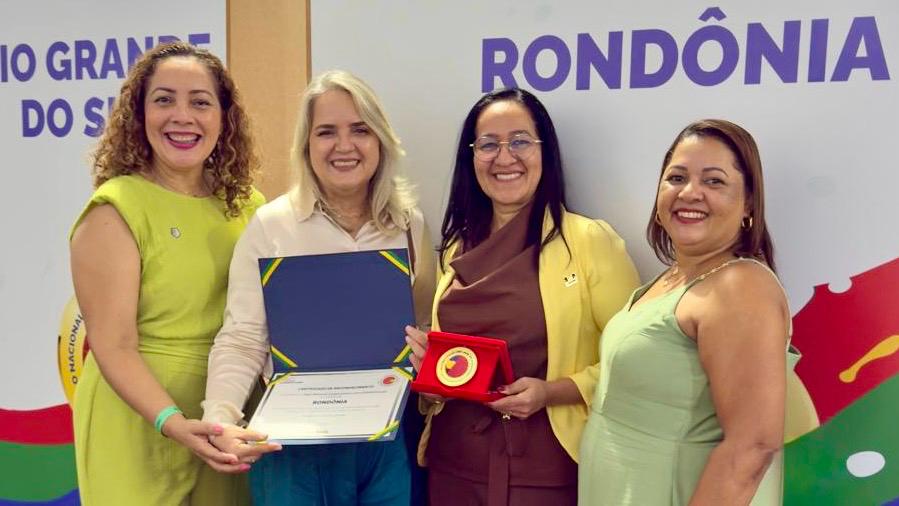 Alfabetização de Rondônia é destaque nacional e recebe Selo Prata do Ministério da Educação