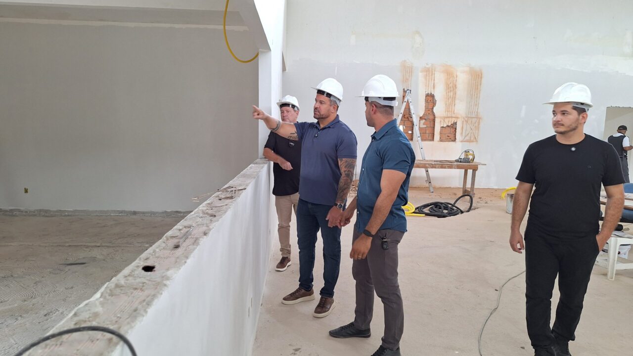 Visita técnica acompanha o cronograma de execução do projeto em Ji-Paraná