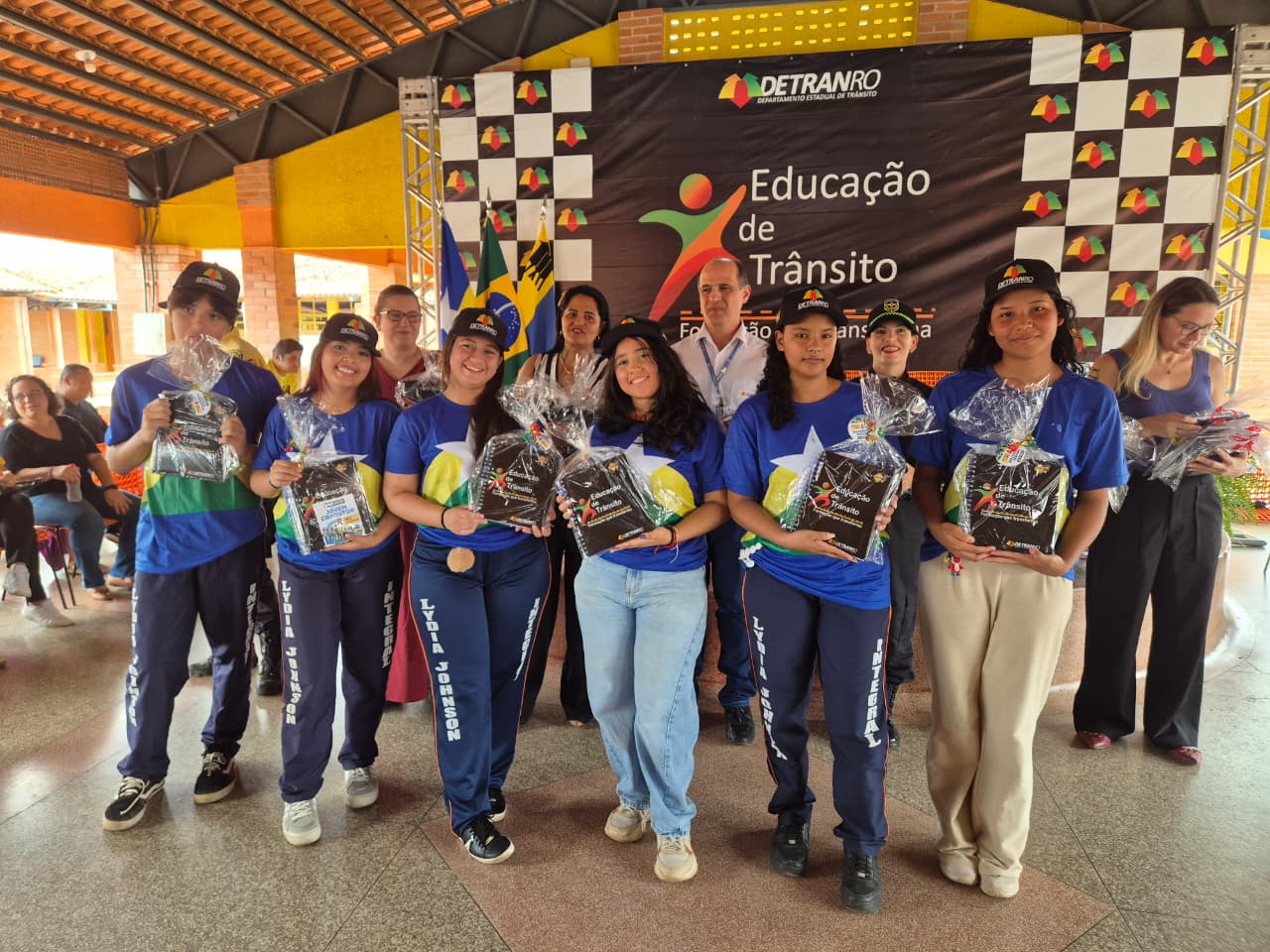 A solenidade foi marcada pela receptividade dos estudantes