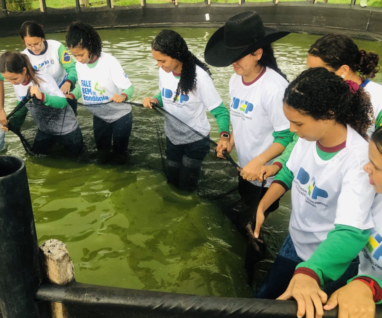 Educação profissional amplia ensino de piscicultura em Rondônia