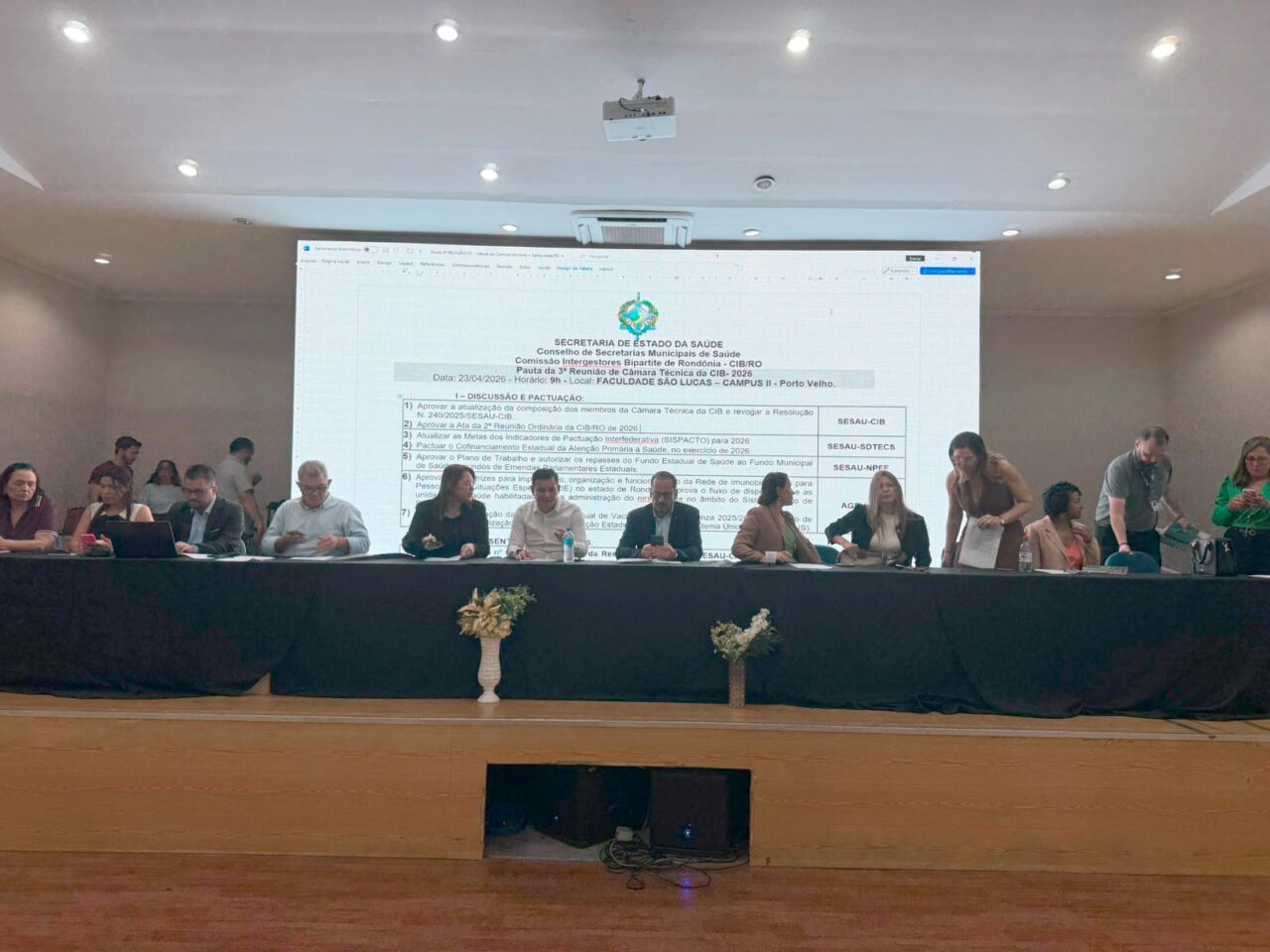 3ª Reunião Ordinária da Comissão Intergestores Bipartite (CIB) ocorreu em Porto Velho