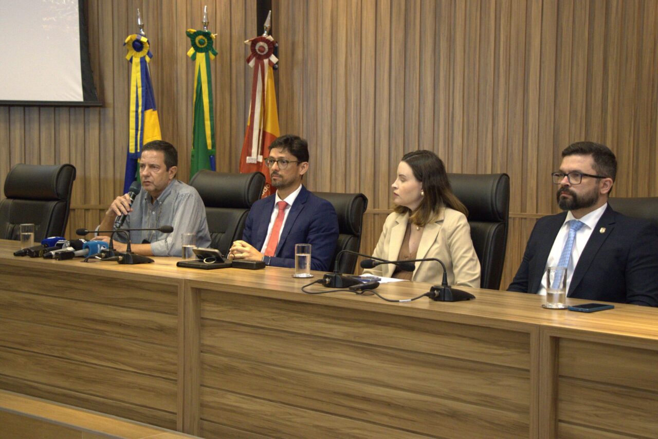 Auditor fiscal do Núcleo de Inteligência Fiscal, Marcelo Hagge, detalhou a atuação da equipe