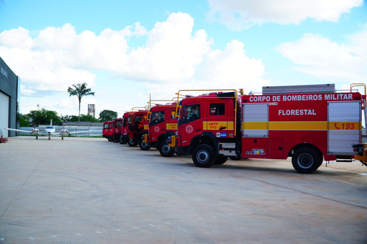 Governo de RO amplia infraestrutura aérea com entrega de hangares e viaturas operacionais, em Porto Velho