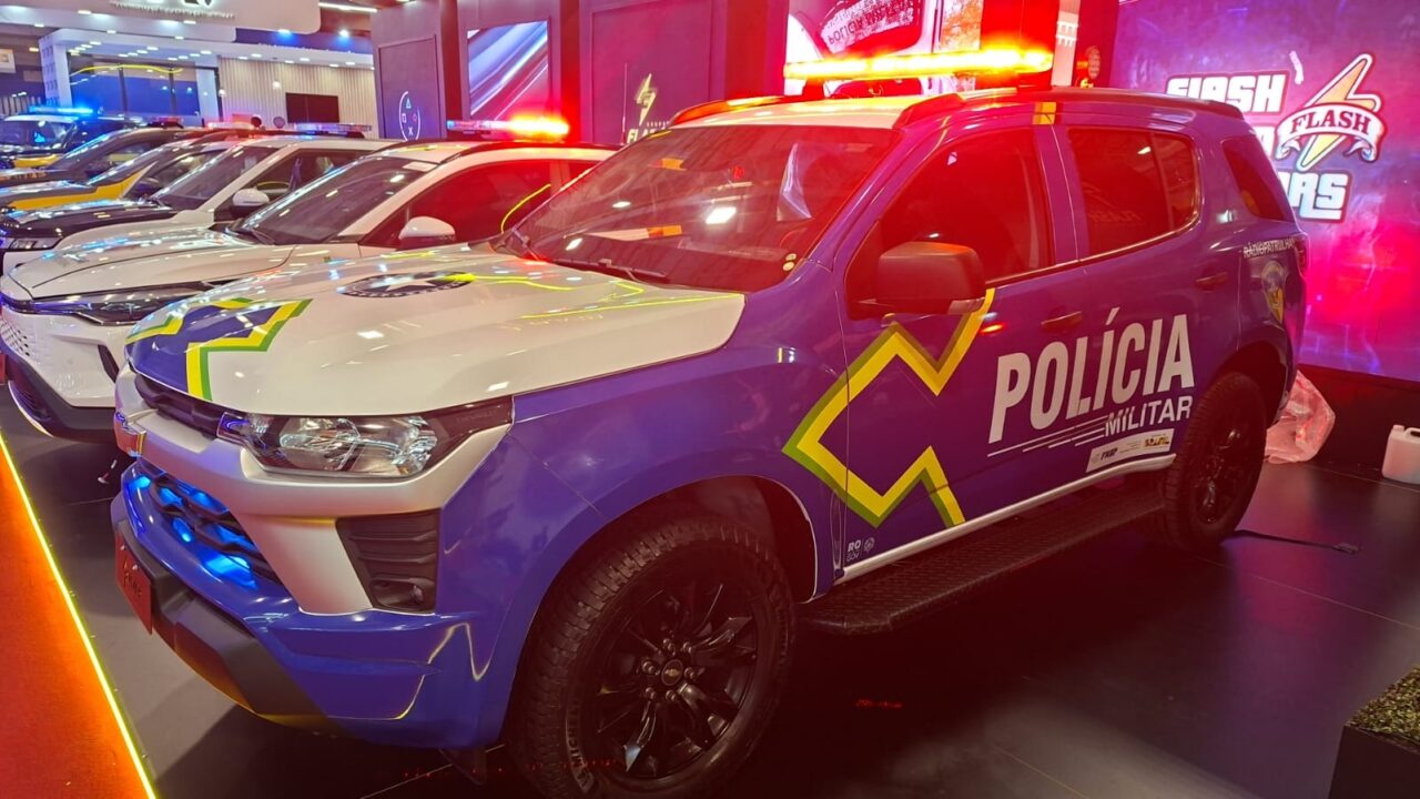 Viaturas blindadas adquiridas pelo governo de RO são expostas em evento internacional de segurança