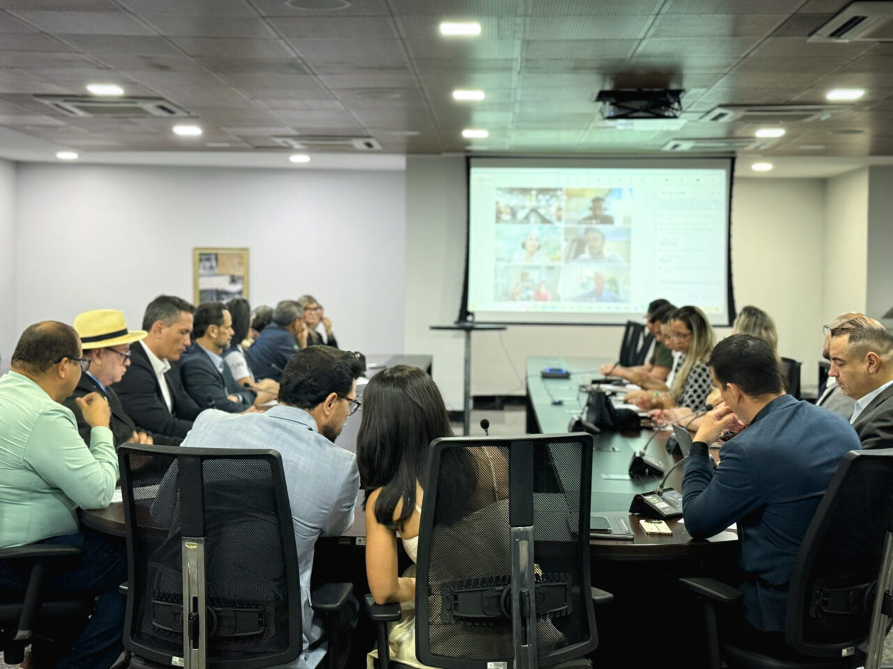 Apresentação de demandas aos participantes