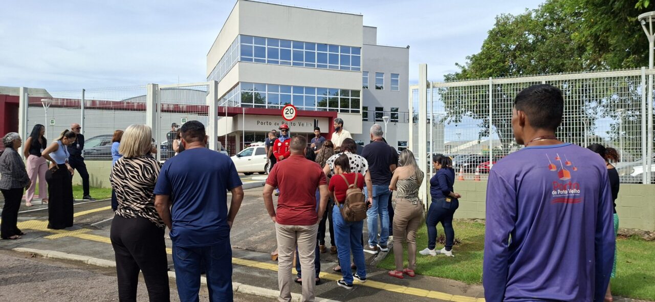 Simulado de emergência reforça cultura de segurança no trabalho no Porto de Porto Velho