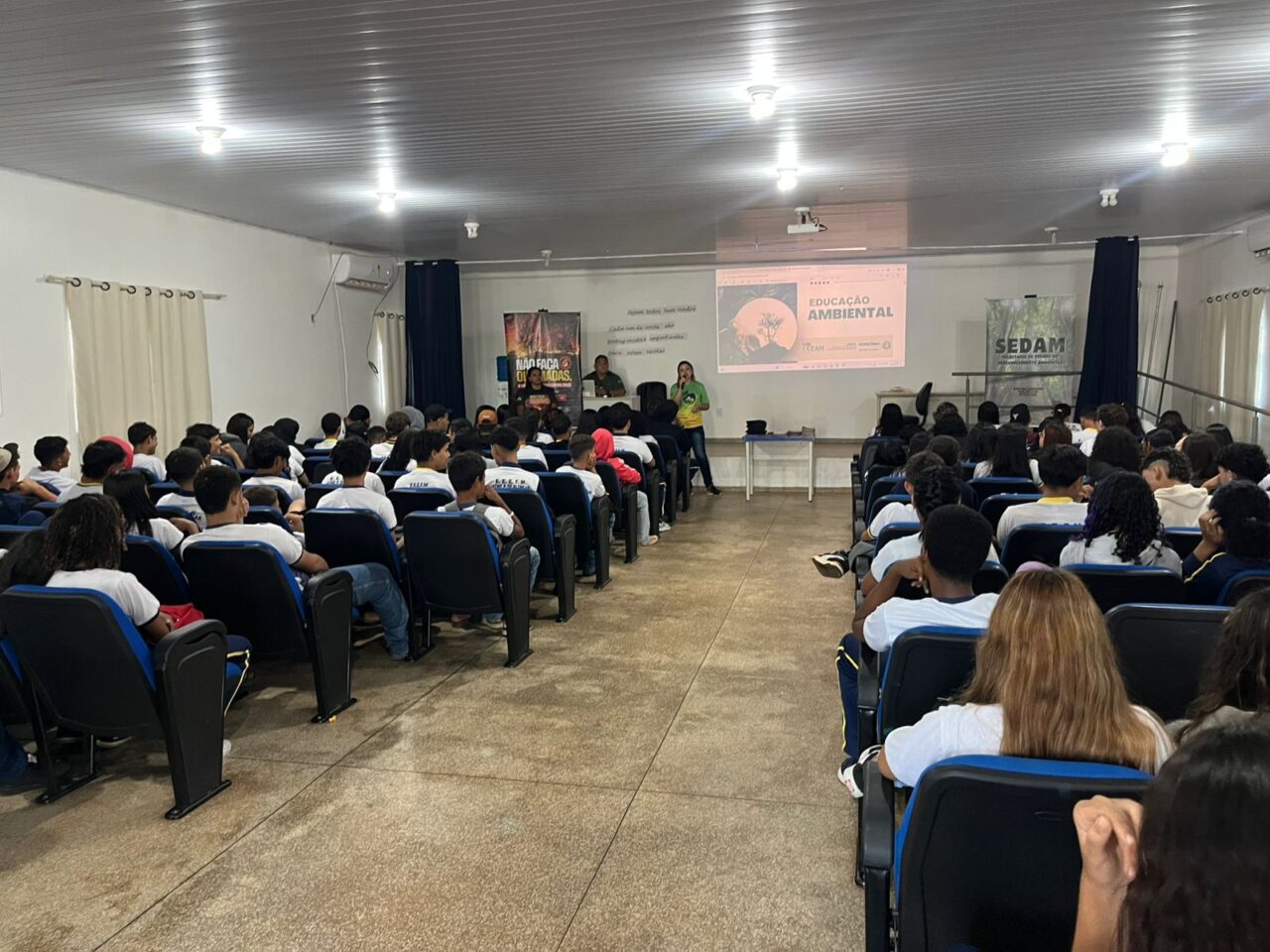 O objetivo da atividade é espalhar o pensamento consciente voltado a preservação ambiental