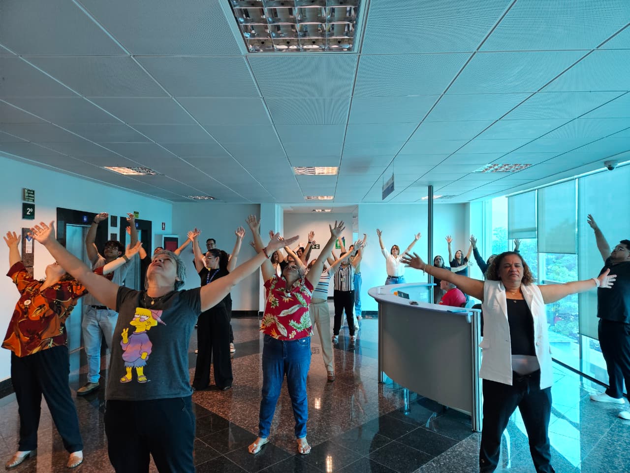 A participação dos servidores é incentivada diariamente por meio de convites feitos diretamente nos setores