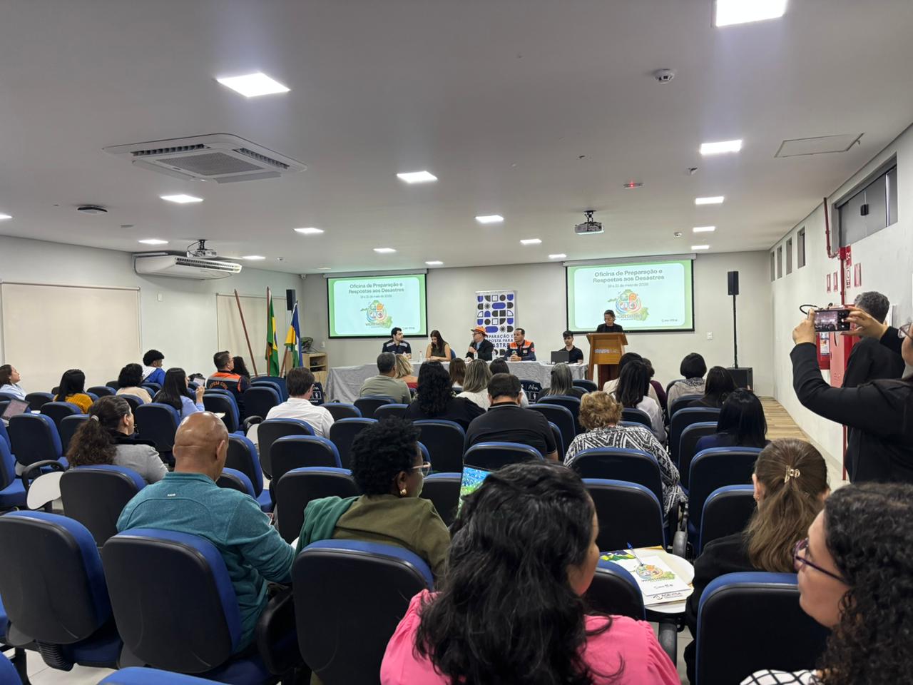Prevenção, preparação e resposta às emergências em saúde são aprimoradas com oficina em Porto Velho