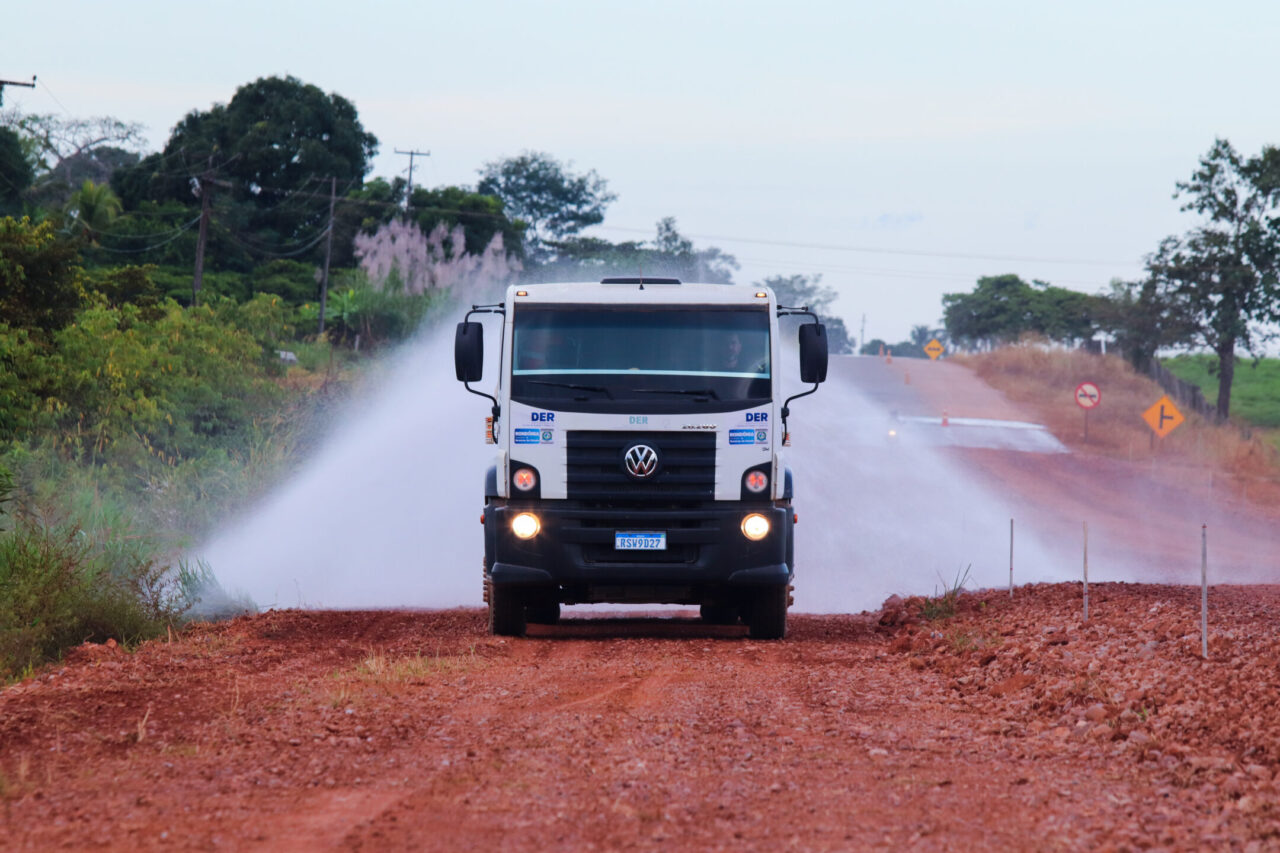 As obras se intensificam na RO-473 demonstrando o compromisso para entregar uma rodovia com melhor durabilidade