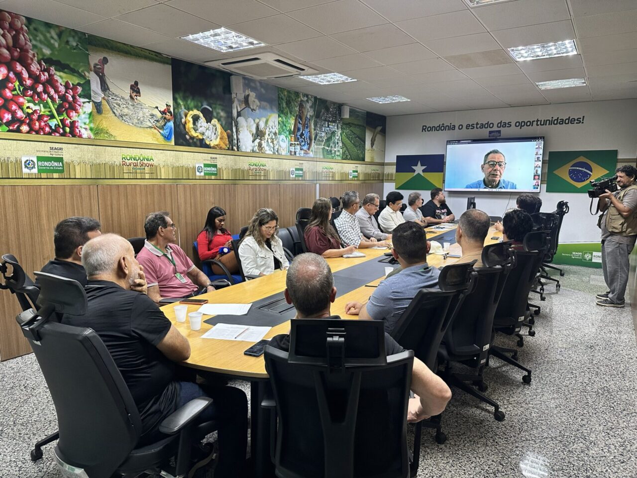 Nova comissão da Câmara do Café fortalece diálogo entre produtores e representantes da cadeia produtiva de Rondônia