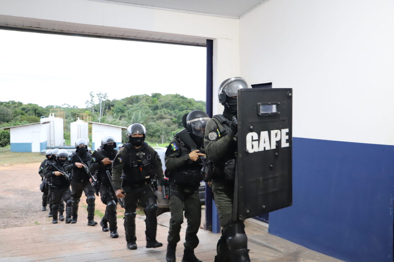 Polícia Penal atua na 11ª fase da Operação Mute contra comunicações ilícitas em unidade prisional de Porto Velho
