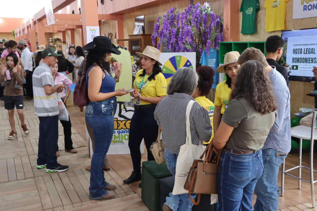 Nota Legal Rondoniense premia oito consumidores com R$100 mil durante Rondônia Rural Show Internacional