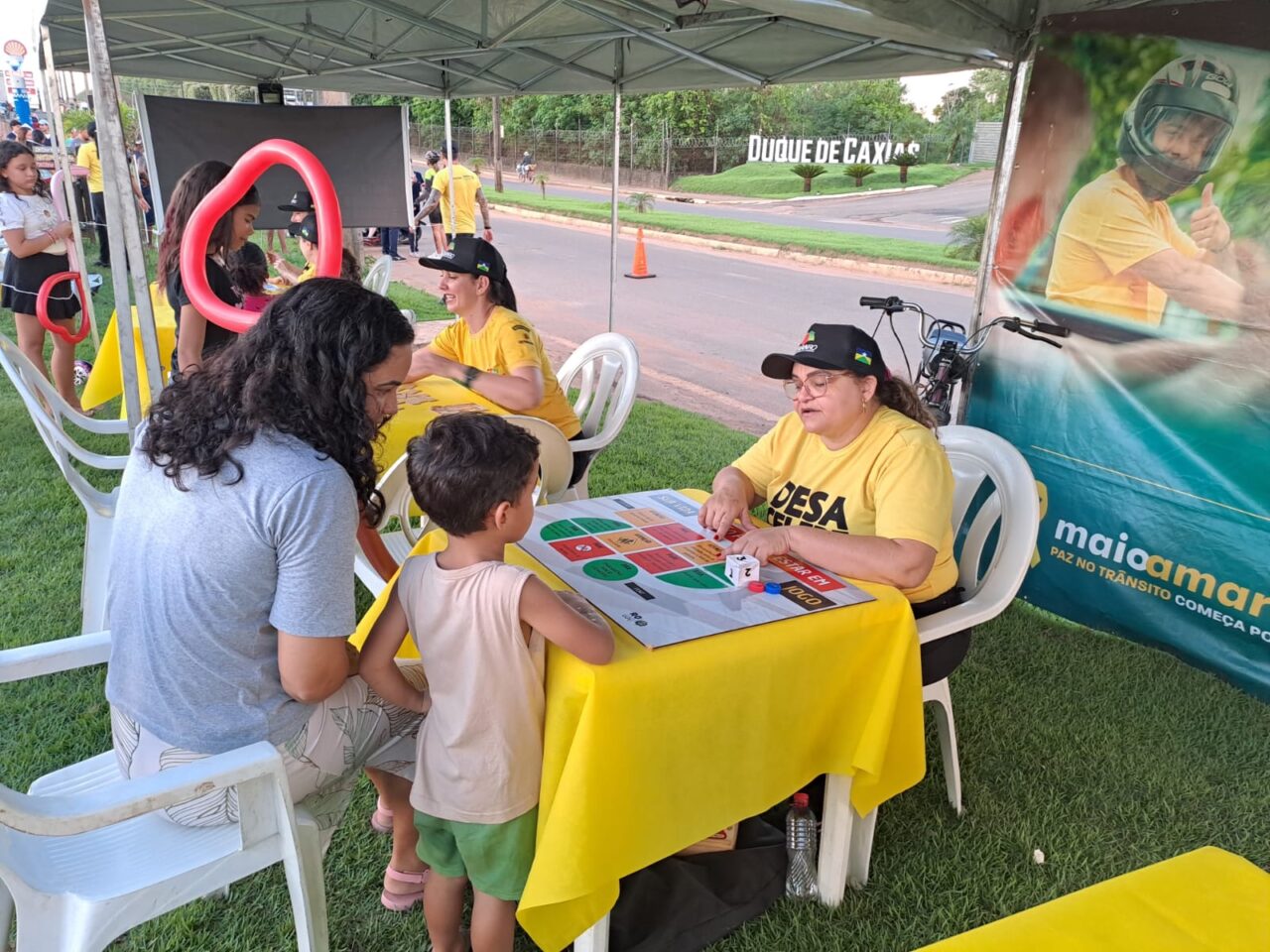 Programação também reuniu jogos educativos, brincadeiras, arte na pele e dinâmicas interativas com o público infantil