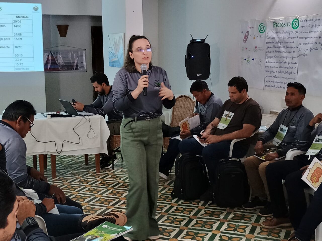 A oficina tem o objetivo de reforçar as estratégias de proteção e gestão da unidade de conservação