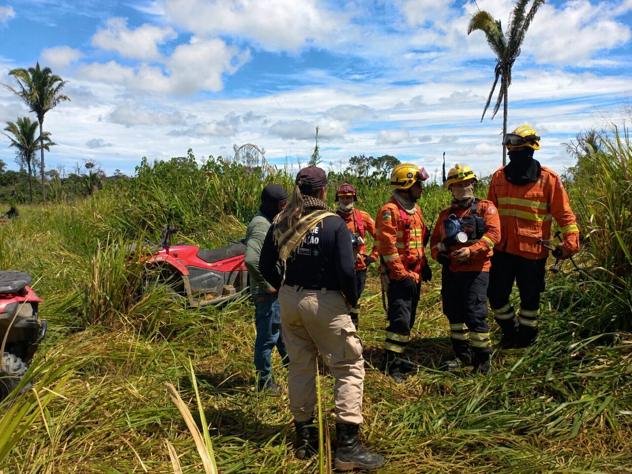 Ações estratégicas são desenvolvidas na 2ª fase do Manejo Integrado do Fogo, no Parque Estadual Guajará-Mirim