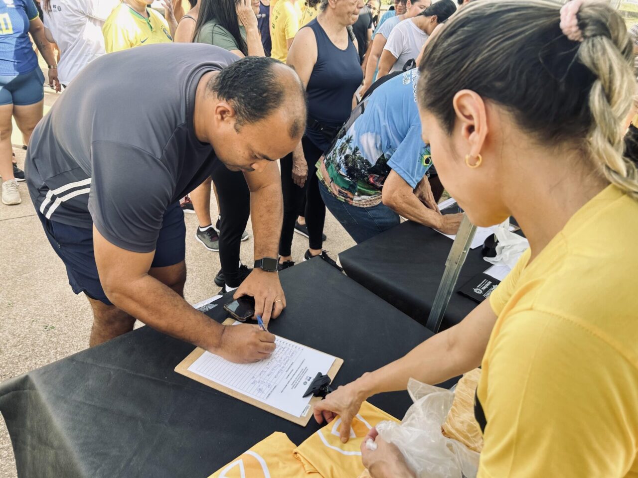Alexander Duncan foi um dos primeiro participantes inscritos na corrida