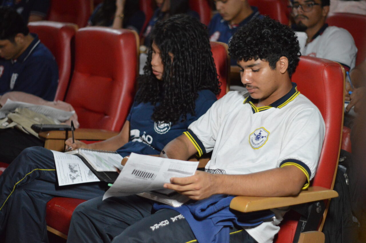 A iniciativa foi voltada para estudantes do 3º ano do ensino médio da rede estadual de ensino da Capital