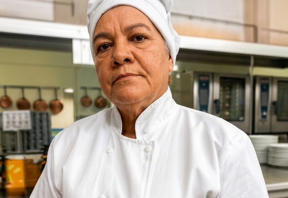 Noemia Alves Pereira, autora da receita “Quibe de peixe com recheio de purê de banana-da-terra”