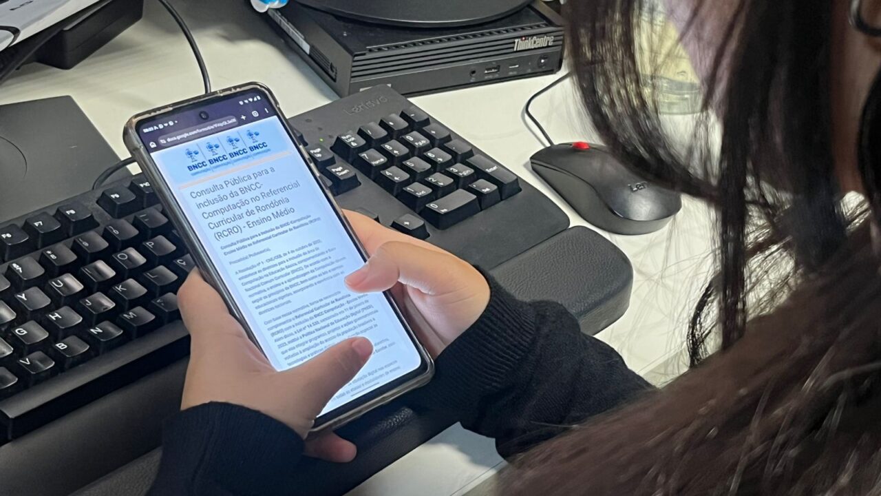 Consulta pública para inclusão da Computação no Referencial Curricular de Rondônia está aberta até 30 de junho