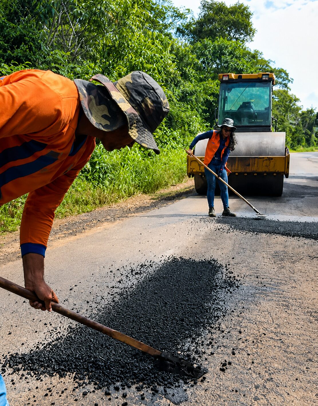 Serviços são executados em 108 quilômetros de extensão da RO-257