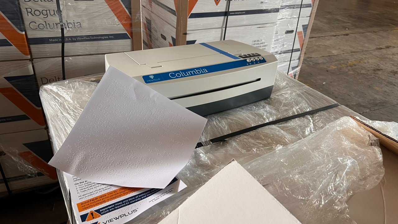 Os equipamentos irão apoiar a produção de materiais em Braille diretamente nas escolas