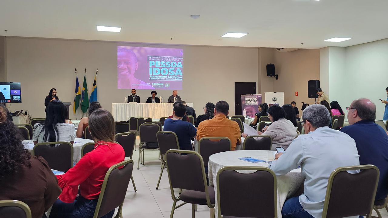 Encontro discute fortalecimento das ações de enfrentamento à violência contra a pessoa idosa em Rondônia