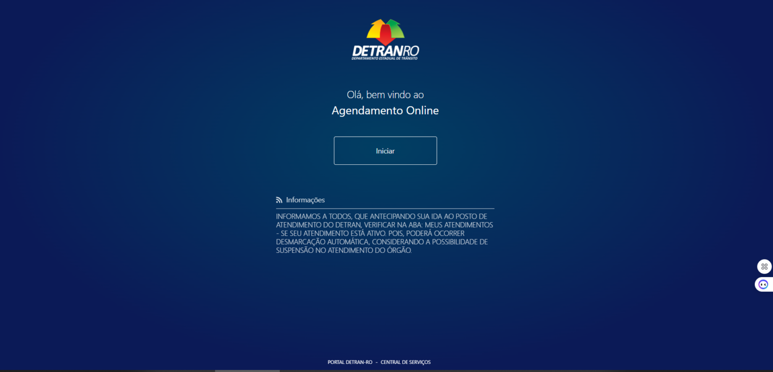 Utilizar o agendamento online evita filas e agiliza o atendimento ao cidadão dos serviços de veículos e habilitação