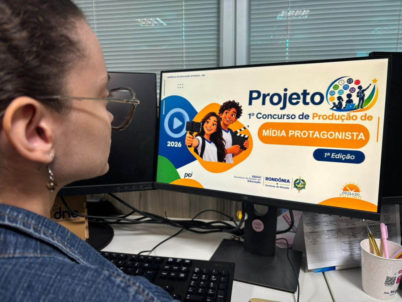 Estudantes da rede estadual de Rondônia têm vídeos avaliados no 1º Concurso de Mídia Protagonista