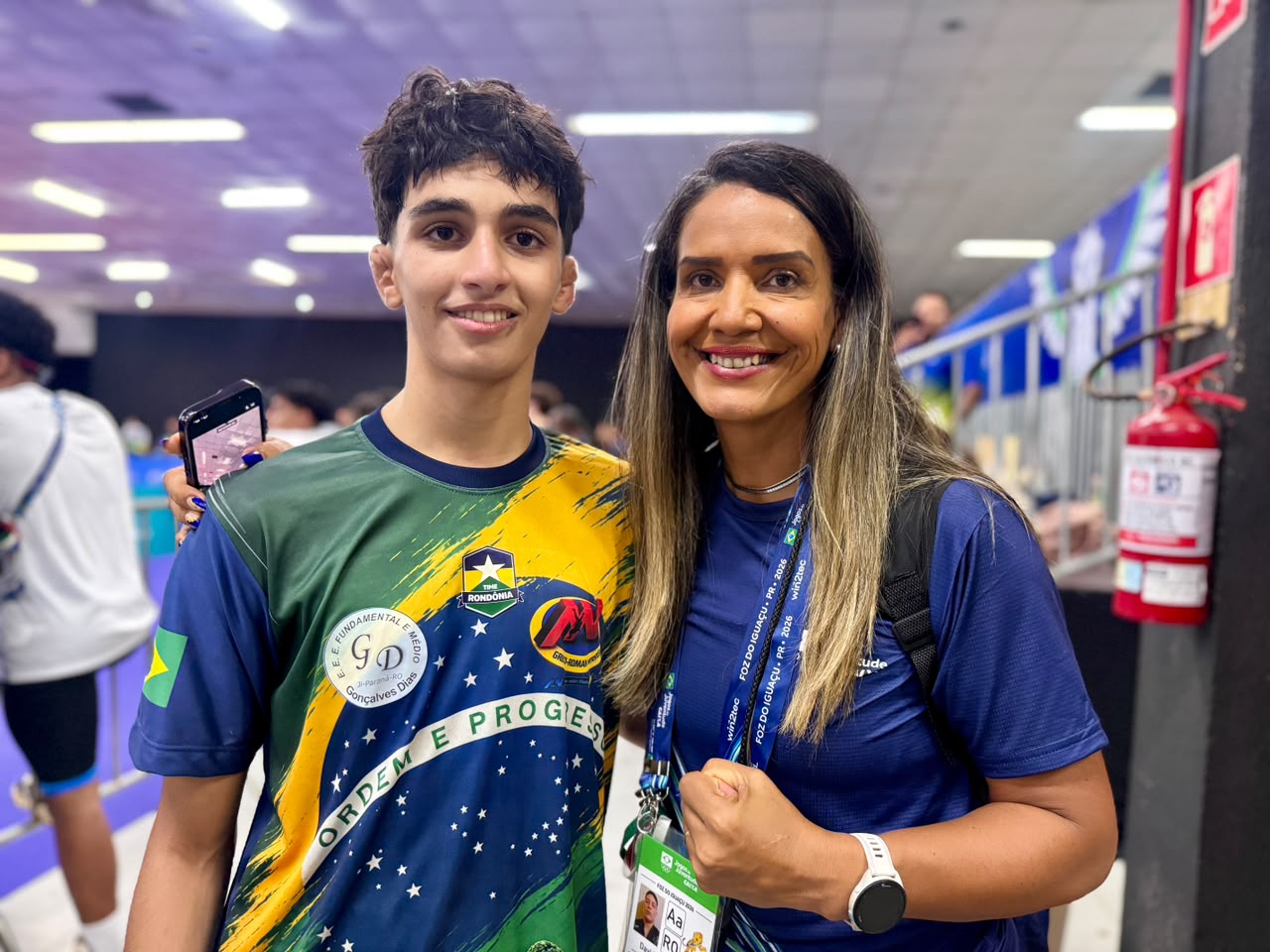 O destaque foi Mahdi Habibi, de 15 anos, estudante da Escola Gonçalves Dias, de Ji-Paraná, que conquistou o ouro no wrestling