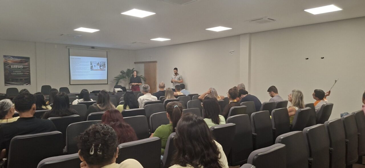Palestra sobre saúde mental reforçou a importância do acolhimento no ambiente de trabalho.